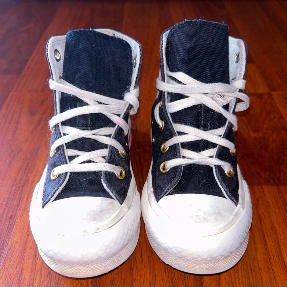 Converse All Star Chuck Taylor Eva Lift Hi Top Toddler Shoes Size 11